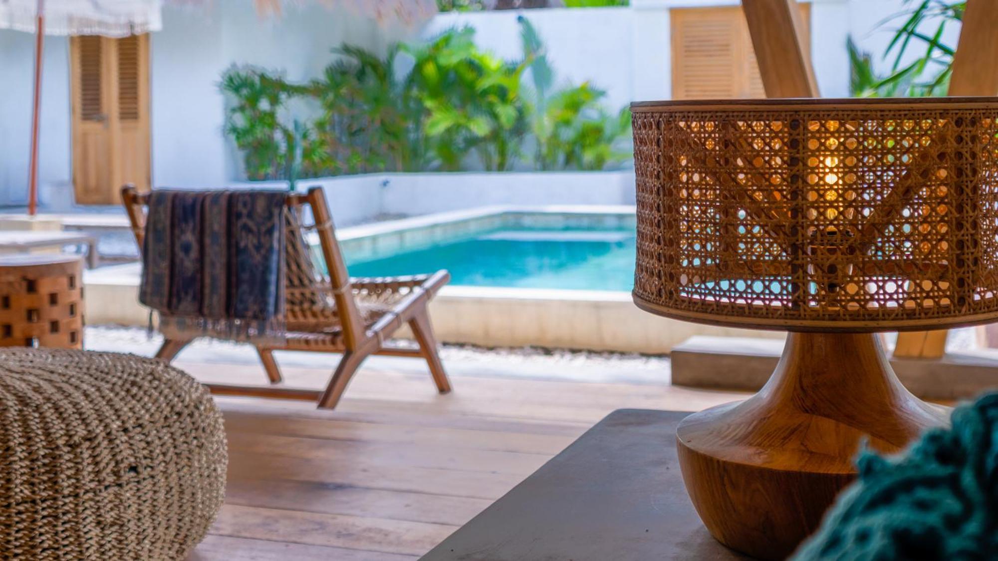 Bundi'S Villa Gili Air Bagian luar foto
