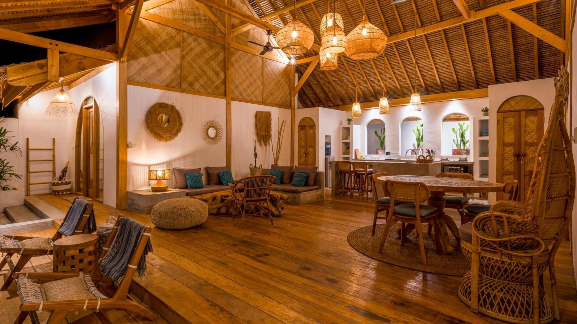 Bundi'S Villa Gili Air Bagian luar foto