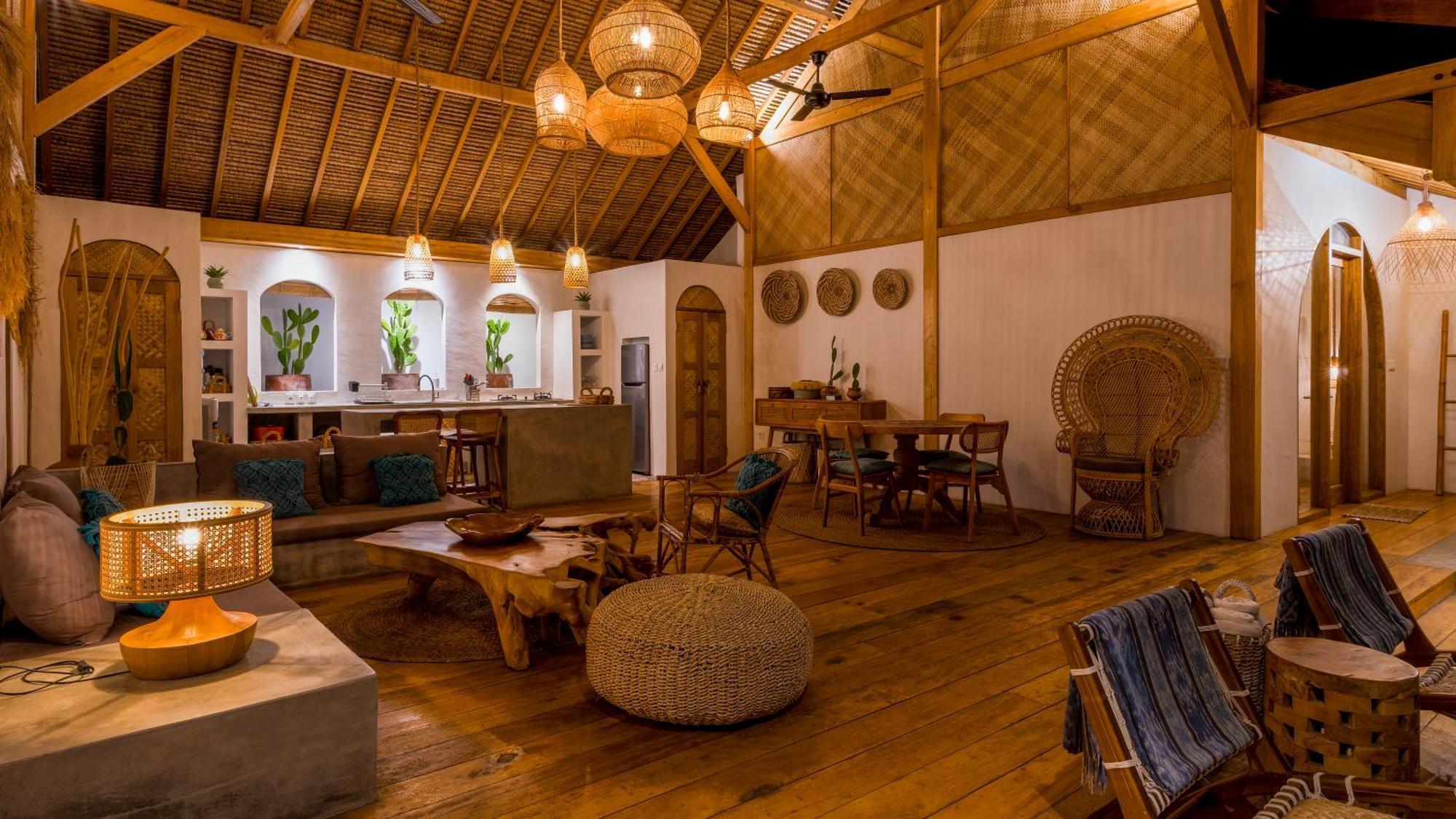 Bundi'S Villa Gili Air Bagian luar foto