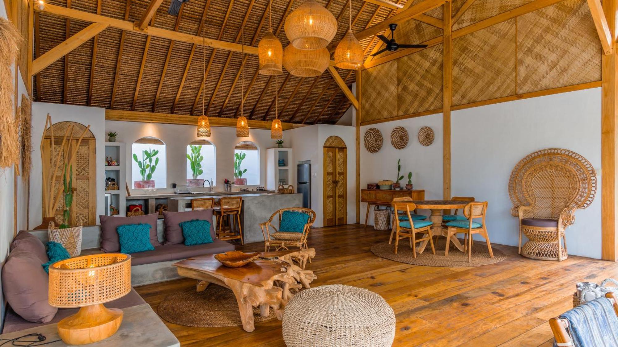 Bundi'S Villa Gili Air Bagian luar foto
