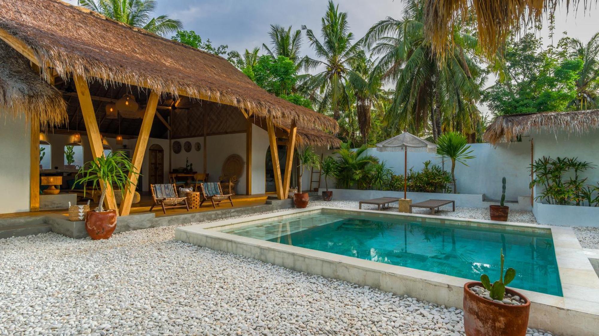 Bundi'S Villa Gili Air Bagian luar foto