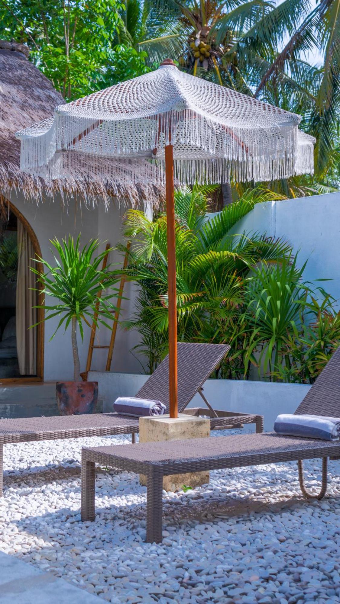 Bundi'S Villa Gili Air Bagian luar foto