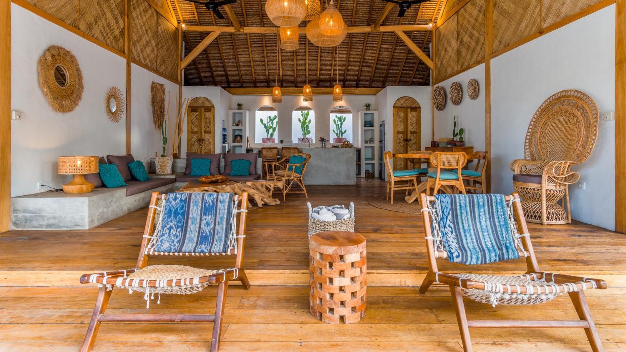 Bundi'S Villa Gili Air Bagian luar foto