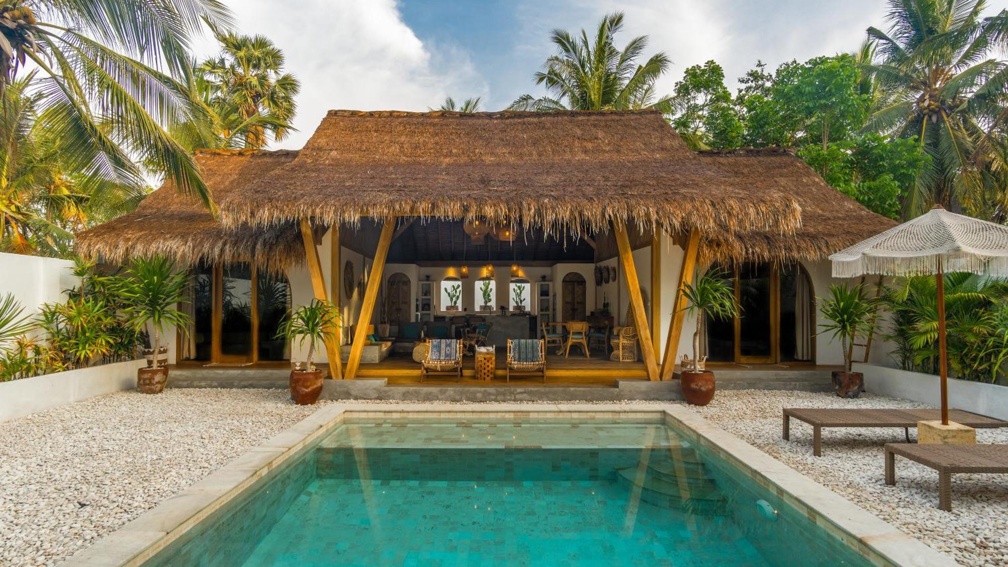 Bundi'S Villa Gili Air Bagian luar foto
