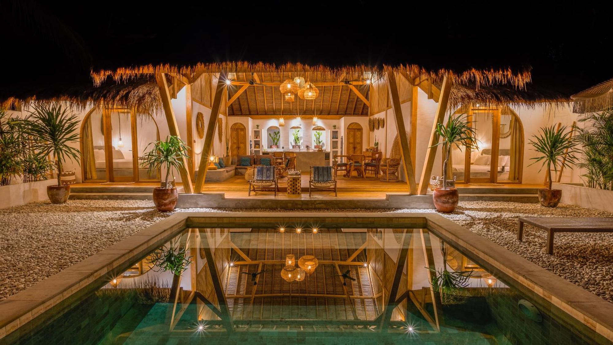 Bundi'S Villa Gili Air Bagian luar foto